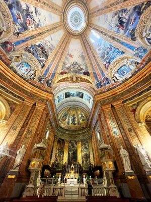 Royal Basilica of Saint Francis the Great Dome, Madrid, Spain 4931  