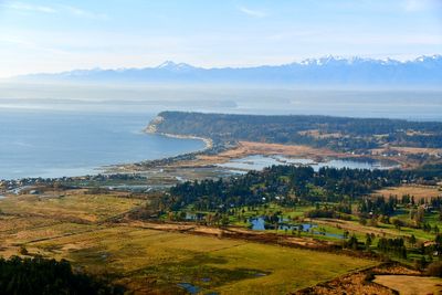 Useless Bay, Sunlight Beach, Useless Bay Golf Club, Deer Lagoon, Double Bluff County Park, Whidbey Island, Puget Sound, 