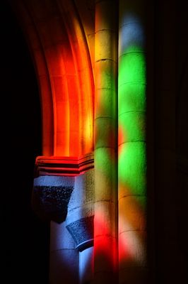 Stained Glass Colors Catedral de Santa Mara la Real de la Almudena, Madrid, Spain 359  