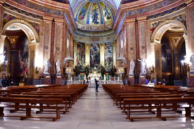 Royal Basilica of Saint Francis the Great Ceiling, Madrid, Spain 091  