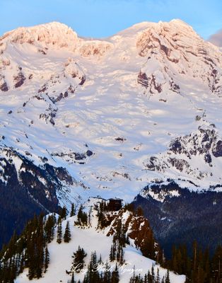 Mount Wow Lookout, Liberty Cap, Puyallup Glacier, Puyallup Cleaver, St Andrew Rock, Tahoma Glacier, Tahoma Cleaver 