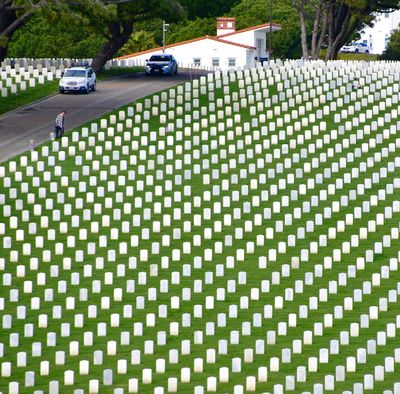 Fort Rosecrans National Cemetery, Point Loma, San Diego, California 007  
