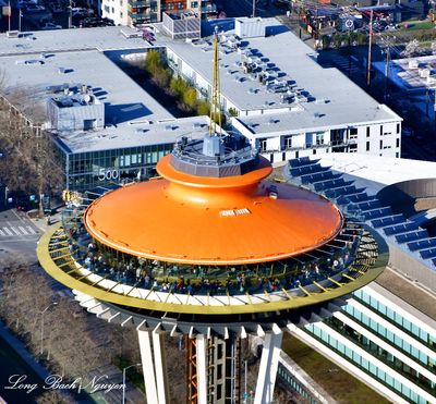 Visitors at the Space Needle, Seattle, Washington 386