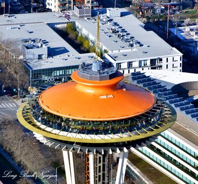 Visitors at the Space Needle, Seattle, Washington 386  