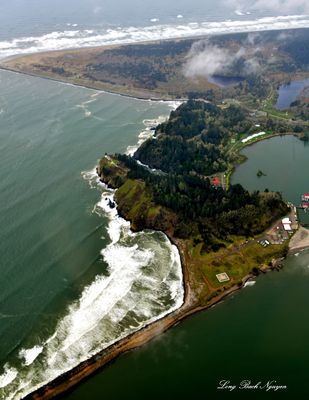 Cape Disappointment, Fort Canby State Park, U.S. Coast Guard Station Cape Disappointment,  