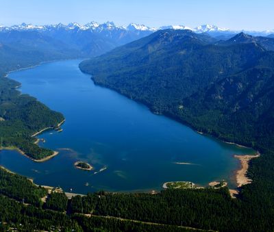 Kachess Lake, Kachess Ridge, Chikamin Ridge, Lemah Mtn, Chimney Rock, Overcoat Peak, Summit Chief, Bears Breast Mt, Mount Hinman