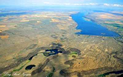 Dry Falls Lake, Dry Falls Heritage Area, Dry Falls Vista House, Sun Lakes-Dry Falls State Park, Banks Lake, Grand Coulee, Coulee