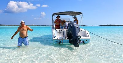 Exploring the Sandbar by Joe Cay, The Bahamas 427  