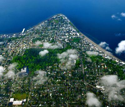 Alki Point, Alki Beach, Beach Drive, Schmitz Paark, West Seattle, Washington  