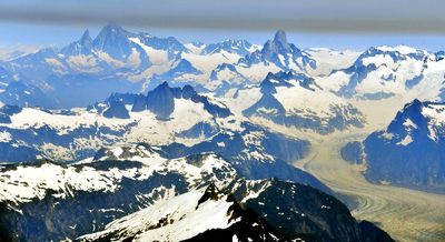 Patterson Glacier, Cats Ears, Devils Thumb, Mount Burkett, Tongass National Forest, Alaska 365 