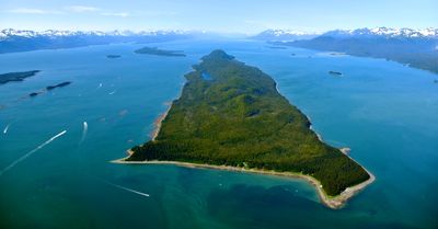 Shelter Island, Shelter Island State Marine Park, Saginaw Channel, Favorite Channel,  Alaska  450