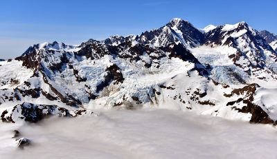 Mount La Perouse and East La Perouse Finger Glacier, Fairweather Range, Glacier Bay National Park, Alaska 554 
