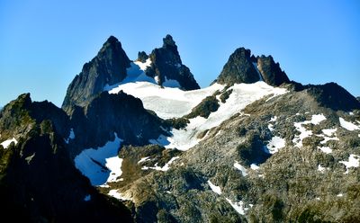 Chimney Rock, Overcoat Glacier, Overcoat Peak, Cascade Mountains, Washington 260 