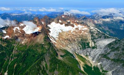 Mount Buckindy,Snowking Mountain, Mount Chaval, Cascade Mountains, Washington 352  