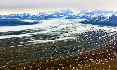 Malaspina Glacier, Agassiz Glacier, Libbey Glacier, Haydon Peak, Mt St Elias, Wrangell-St Elias National Park, Alaska 1198