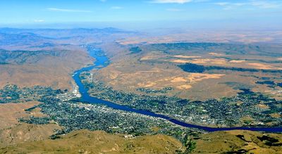 West Wenatchee, Confluence State Park, Columbia River, Rocky Reach Dam,Lake Entiat, Orondo, Badger Mountain, Waterville Plateau,