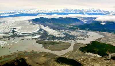 Grindle Hills, Bering Glacier, Waxell Ridge, Khitrov Hills, Alaska 1309  