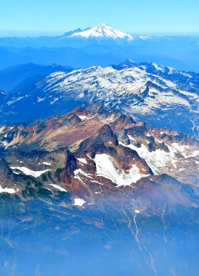 Mt Buckindy, Snowking Mountain, Mount Baker, North Cascades Mountain, Washington 478a  