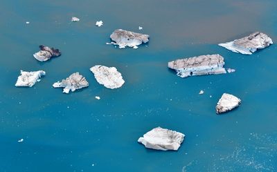 Floating Ice in Bering Glacier Lake, Alaska 1398  