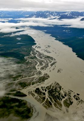 Tasnuna River, Mount Billy Mitchell, Chugach National Forest, Copper River Delta, Alaska 1539   