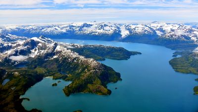 Kings Bay, Port Nellie Juan, Greystone Bay, Deep Water Bay, Contact Glacier, Cotterell Glacier, Taylor Glacier, Claremont Glacie