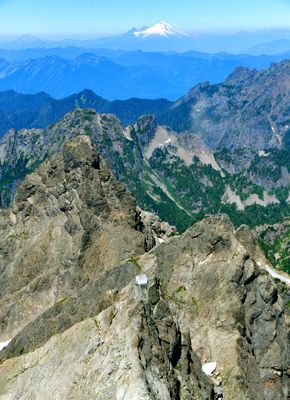 Three Fingers Lookout, Three Fingers Mountain, Mount Baker, Twin Sisters, Cascade Mountains, Washington 574b