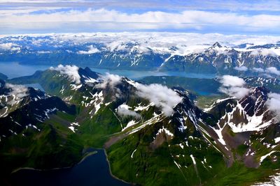 Toraka Arm, East Arm, Kenai Mountain, Kenai Fjords National Monument, Alaska 1715  