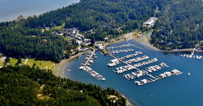 Roche Harbor, Roche Harbor Resort - Hotel De Haro, Our Lady Of Good Voyage Chapel, Roche Harbor Marina, Village Homes, Company T