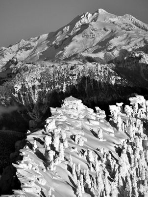Mount Pilchuck Lookout on Mount Pilchuck and State Park, Glacier Peak, Cascade Mountains, Washington  329 