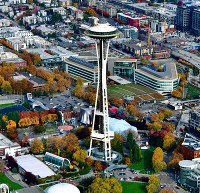 Space Needle, Seattle Center, Chihuly Glass Museum, Lower Queen Anne, Seattle, Washington 1426