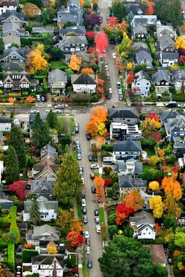 Interlake Neighborhood in autumn of 2023, Seattle, Washington 140  