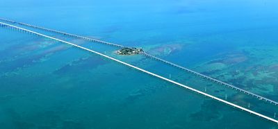 Pigeon Key, Sevenmile Bridge, Pigeon Key Banks, Moser Channel, Florida Bay, Florida Keys Overseas Highway 1, Florida 270