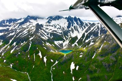 Kodi Bear Kodiak descend by Koniag Glacier and Peak, Kodiak National Wildlife Refugee, Kodiak Island, Alaska 2142