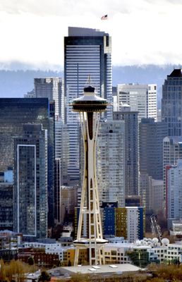 Iconic Space Needle, Seattle, Washington 045 