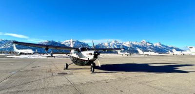 Flying Sprinter Kodiak 100 in Jackson Hole, Wyoming 