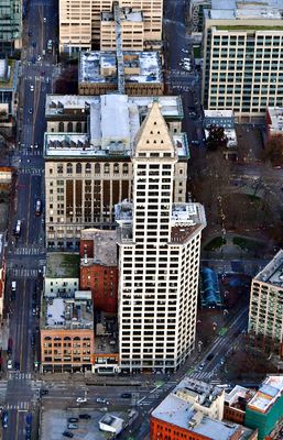 Smith Tower, James Street, 2nd Ave, City Hall Park, Seattle, Washington 162 