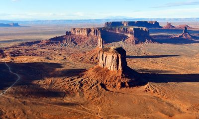 The View Hotel, Monument Valley Navajo Tribal Park, Merrick Butte, West Mitten,Sentinel Mesa, Eagle Mesa, Setting Hen, Big Chief
