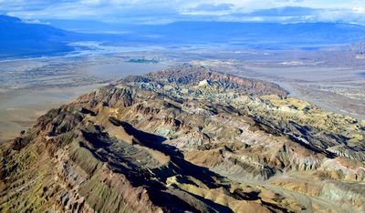 Death Valley National Park, Zabriskie Point, Black Mountains, Amargosa Range, Furnace Creek Indian Village, Cotton Ball Basin