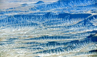 Blue Valley Benches, Lower Blue Hills, Freemont River, Blue Valley, Hanksville, Utah 541 