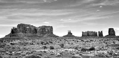 Sentinel Mesa, Brighams Tomb, King-on-his-Throne, Big Chief, Stagecoach, Bear and Rabbit, Monument Valley, Navajo Nation, AZ