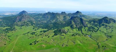 Sutter Buttes, Eroded Volcanic Lava Domes, World's Smallest Mt Range, Sacramento Valley, Colusa, California 1040