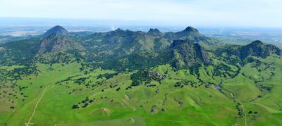 Sutter Buttes, Eroded Volcanic Lava Domes, World's Smallest Mt Range, Sacramento Valley, Colusa, California 1040 