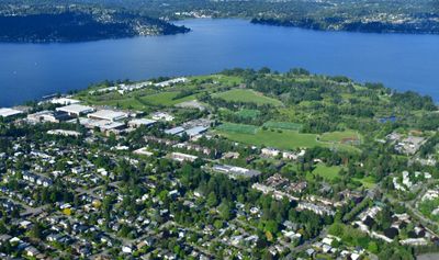 Magnuson Park, Sand Point, NOAA, Naval Support Activity, Lake Washington, Pontiac Bay, Former Sandpoint Naval Air Station