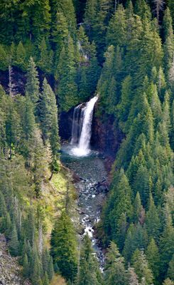 Franklin Falls, South Fork Snoqualmie River, Snoqualmie Pass Area, Washington 102 