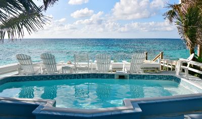 Morning at Blue Heaven vacation rental  Hope Town, Elbow Cay, Bahamas 617 