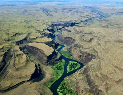 Palouse River, Palouse Falls State Park, Lyons Ferry State Park, Eastern Washington 598