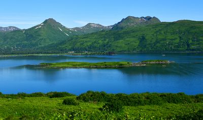 Womens Bay, Mary Island, Bruhn Point, Bell flats, Russian Creek, Cope Mountain, Erskine Mountain, Old Womens Mountain, Kodiak Is