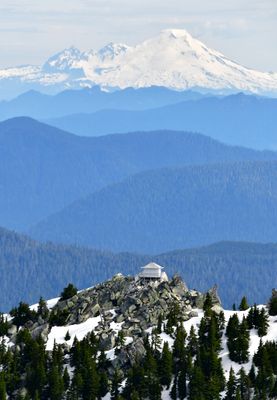 Mount Pilchuck, Mount Pilchuck State Park, Mount Adams Cascade Mountains, Washington 191
