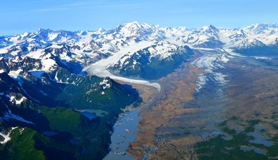 Martin River Glacier, Mount Tom White, Mount Hawkins, Waxell Ridge, Alaska 466