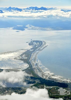 Homer Spit Road, Homer Spit, Homer Harbor, Coal Bay, Kachemak Bay, Kenai Mountain, Homer Alaska 072